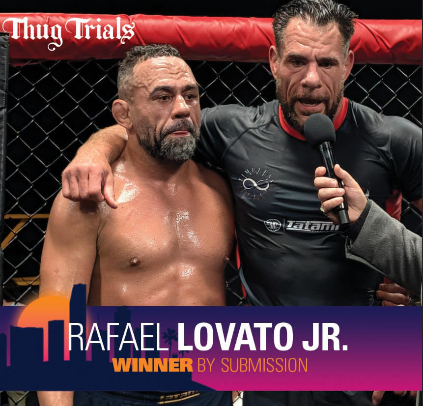 Rafael Lovato Jr wins at Thug Trials Jiu Jitsu 3