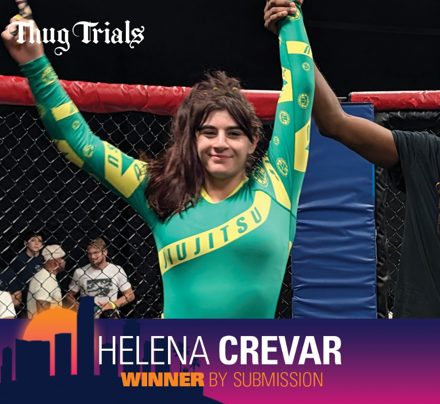 Helena Crevar wins at Thug Trials Jiu Jitsu 3